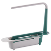 Extendable Sink Storage Rack For Flexible Kitchen Tool Organization