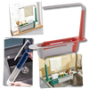 Extendable Sink Storage Rack For Flexible Kitchen Tool Organization