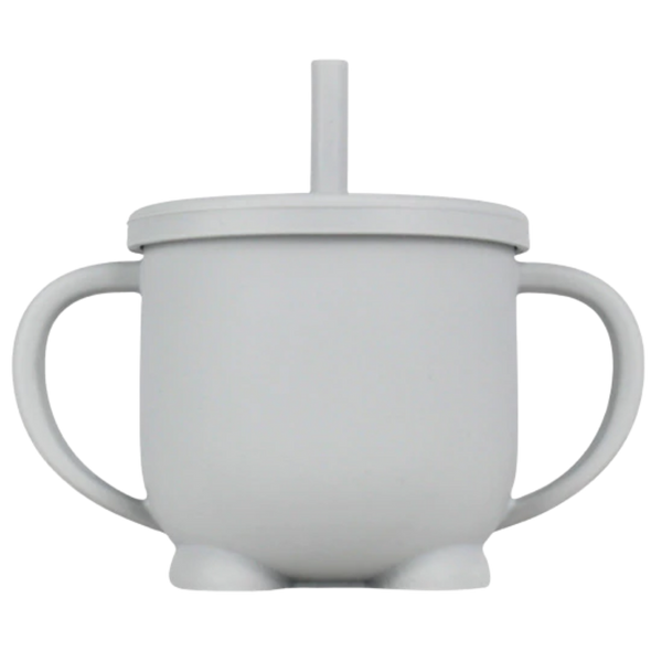 Leakproof Silicone Sippy Cup For Babies With Anti Spill Lid