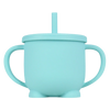 Leakproof Silicone Sippy Cup For Babies With Anti Spill Lid