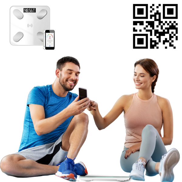 Smart Scale With BIA Body Composition And App Sync For Health Tracking