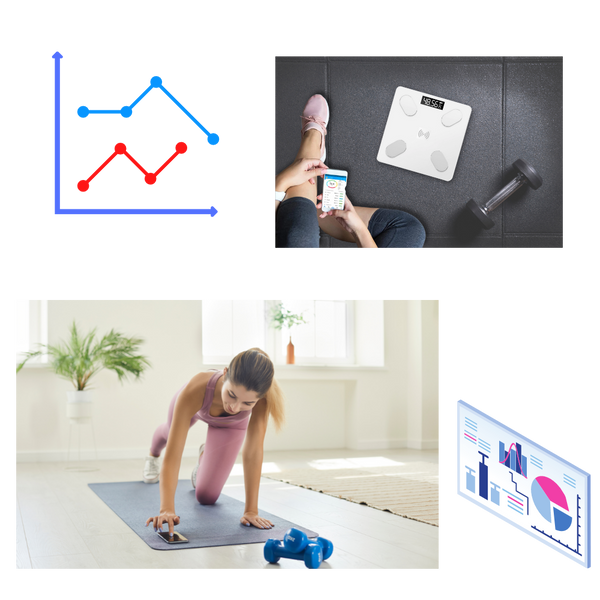 Smart Scale With BIA Body Composition And App Sync For Health Tracking