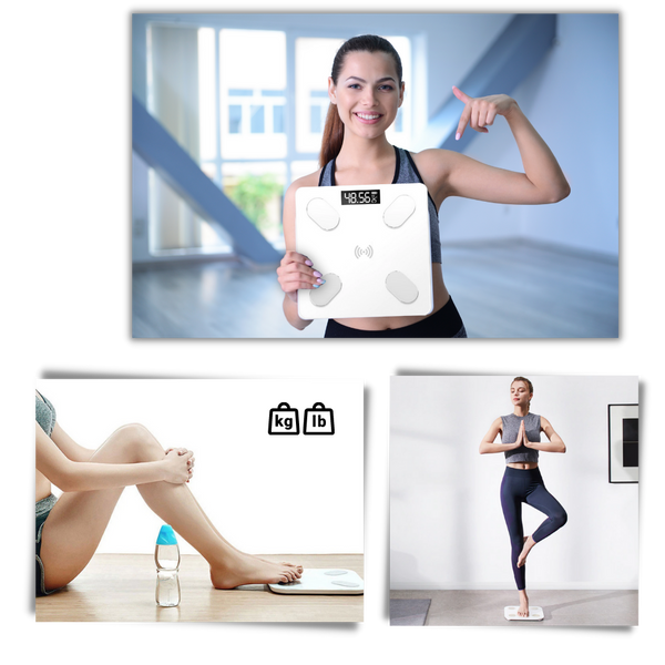 Smart Scale With BIA Body Composition And App Sync For Health Tracking