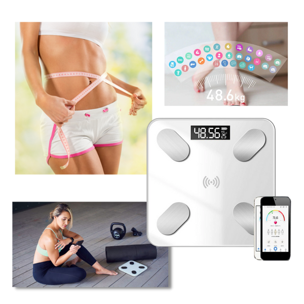 Smart Scale With BIA Body Composition And App Sync For Health Tracking