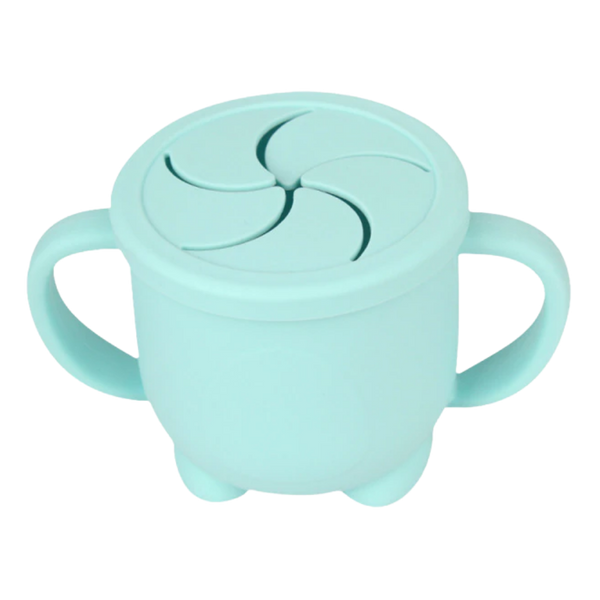 Soft Silicone Snack Cup For Easy Feeding With Safe Non Toxic Design