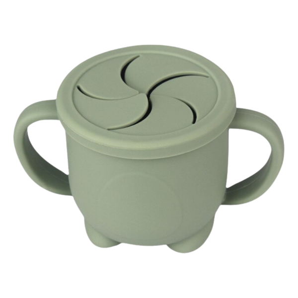 Soft Silicone Snack Cup For Easy Feeding With Safe Non Toxic Design