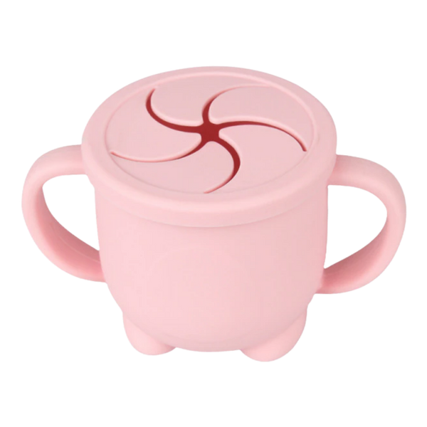 Soft Silicone Snack Cup For Easy Feeding With Safe Non Toxic Design