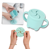 Soft Silicone Snack Cup For Easy Feeding With Safe Non Toxic Design