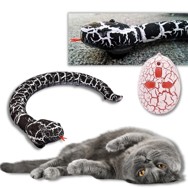Snake Toy for Cats With Remote Control and Realistic Movement