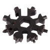 Stainless Snowflake Pocket Multitool With 18 Functions For Everyday Carry