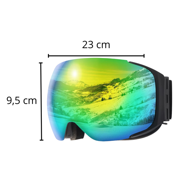 Snow Goggles With Polarised Lenses For Crystal Clear Vision