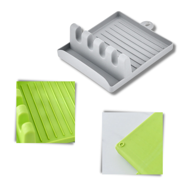 Utensil Rest Pad For Spatulas And Spoons With Heat Resistant Non Slip Design
