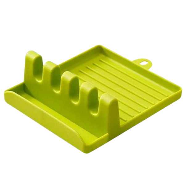 Utensil Rest Pad For Spatulas And Spoons With Heat Resistant Non Slip Design