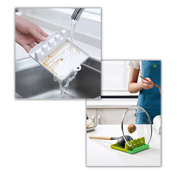 Utensil Rest Pad For Spatulas And Spoons With Heat Resistant Non Slip Design