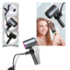 Hair Dryer Mount With Hands Free Operation For Smooth Blowouts