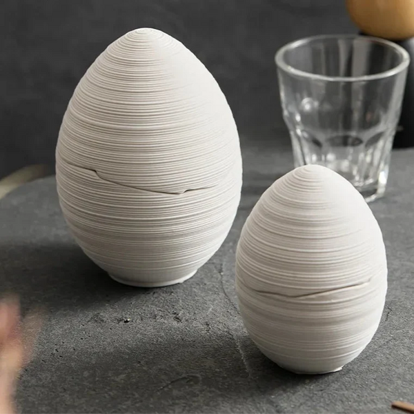 Ovum Luxury Ceramic Serving Bowl For Fruit Desserts And Soups