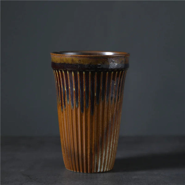 Drip Glaze Ceramic Coffee Cup