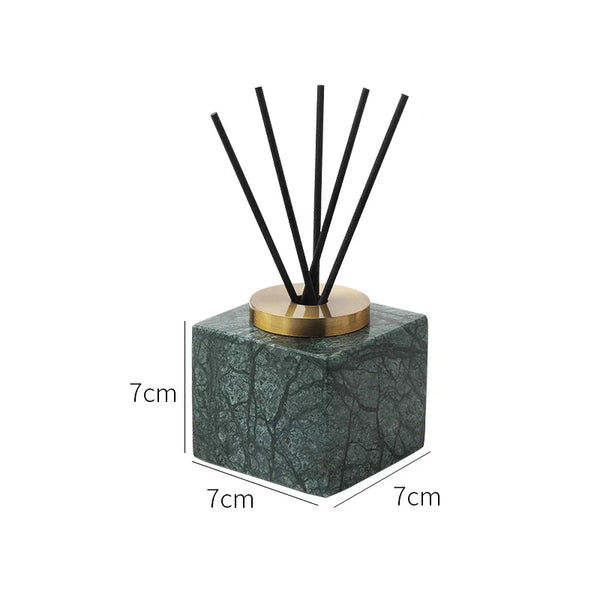 3 Piece Natural Marble Aromatherapy Set Calming Home Decor