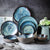 Ocean Breeze 11 Piece Dinnerware Set Coastal Seaside Tableware