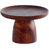 Premium Acacia Wood Serving Stand Elegant Dessert Display Platter