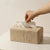 Luxury Faux Travertine Tissue Holder For Contemporary Home Design