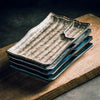 Artisan Ceramic Sushi Plates Elegant Handcrafted Dinnerware Set