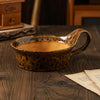 Rustic Ceramic Oatmeal Bowl Handcrafted Artisanal Kitchen Tableware