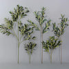 Lifelike Faux Olive Branches For Mediterranean Home Decor