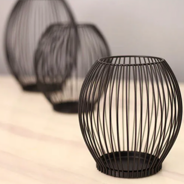 Premium Iron Candle Stand For Tabletop Home Decor Accent