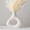 Premium Oblong Vase 2 Piece Set Elegant Modern Home Decor Accent