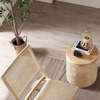 Woodland Haven Storage Wooden Side Table Elegant Design