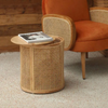 Woodland Haven Storage Wooden Side Table Elegant Design