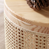 Woodland Haven Storage Wooden Side Table Elegant Design