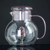 Blossom Glass Teapot and Cup Set