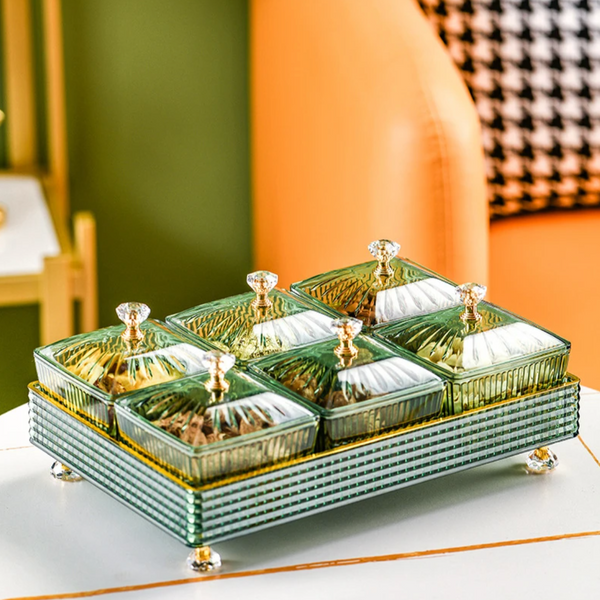 Curated Turkish Snack Tray With Traditional Savory And Sweet Delicacies