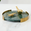 Premium Natural Marble Serving Tray For Home Decor Vanity Organization