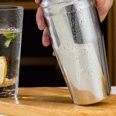 Luxury Metallic Home Bar Set With Elegant Cocktail Serving Tools