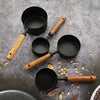 Rustic Elegant 8-Piece Measuring Spoon Set For Baking Kitchen Decor