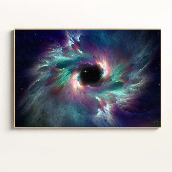Custom Nebula Canvas Wall Art Cosmic Universe Print Home Decor