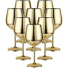 Premium Stainless Steel 8 Piece Glassware Set For Home Bar And Kitchen