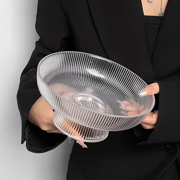 Celeste Pedestal Glass Bowl