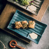 Artisan Ceramic Sushi Plates Elegant Handcrafted Dinnerware Set