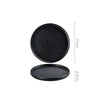 Minimalist 9 Piece Stoneware Dinner Plate Set For Home Dining