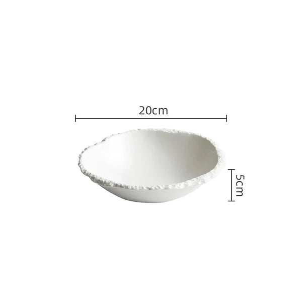 Luxury Ceramic Paleo Serving Bowl For Ancestral Health And Rustic Dining