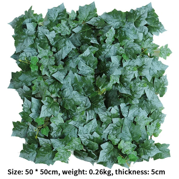 Enhanced Artificial Plant Wall Panels For Indoor Greenery