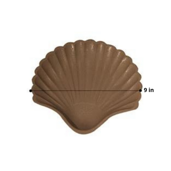 Seashell Painted Wood Dish & Tray