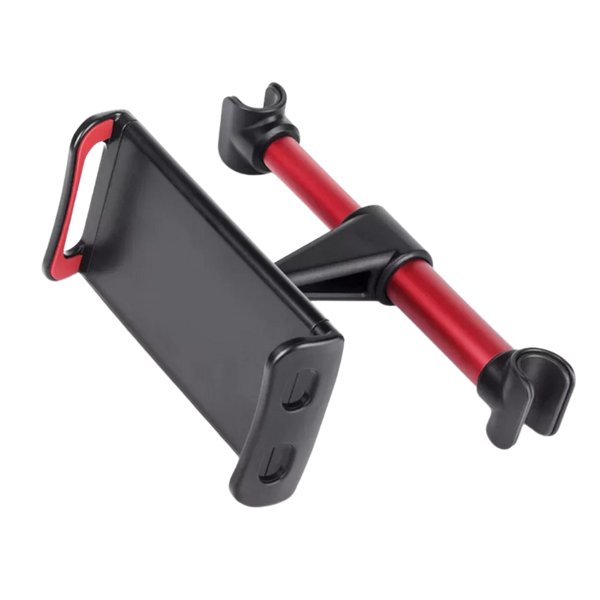 Backseat Tablet And Phone Holder With 360 Degree Rotation And Non-Slip Grip