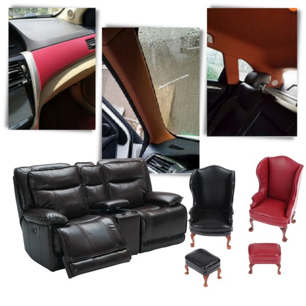 Self Adhesive Leather Patch For Furniture Repair Waterproof Durable