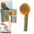 Pumpkin Shaped Self Cleaning Pet Grooming Brush With Pain Free Bristles