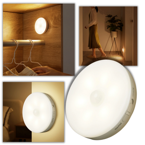 Motion Sensing LED Light For Safer Hallways And Steps At Night